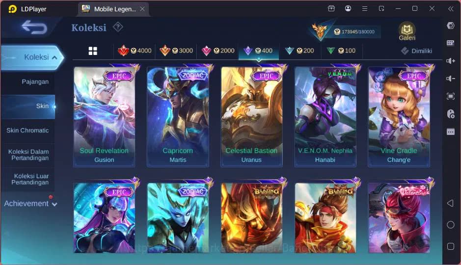 Mobile Legends: Bang Bang Accounts GLOBAL|Hero |Skin 511|Lgn Gusion+Lunox,Kof Chou,Na image 15