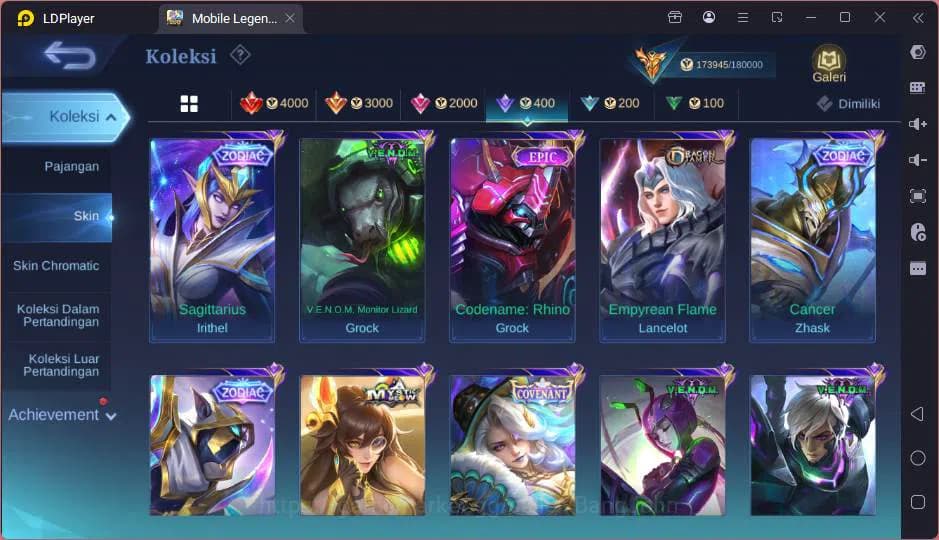 Mobile Legends: Bang Bang Accounts GLOBAL|Hero |Skin 511|Lgn Gusion+Lunox,Kof Chou,Na image 16