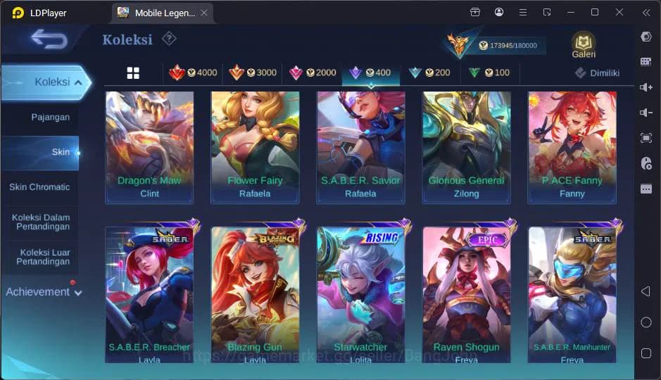 Mobile Legends: Bang Bang Accounts GLOBAL|Hero |Skin 511|Lgn Gusion+Lunox,Kof Chou,Na image 19