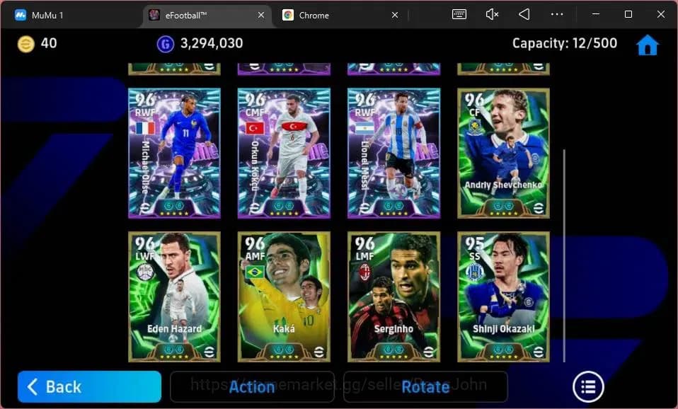 eFootball Accounts Android|PW 3134|SHW Thuram,Huijsen,Ollie,Kökçü,Me image 1