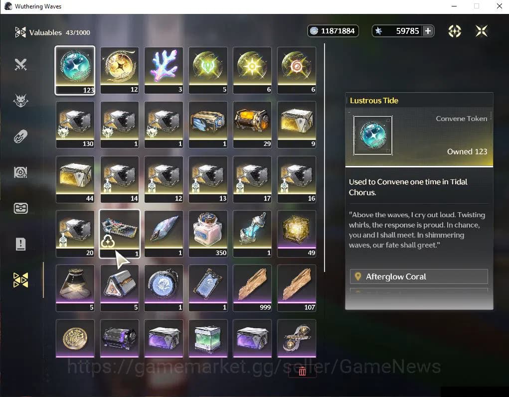 Wuthering Waves Accounts SEA |UL 46| Starter Ready Gacha | Verina + Astrite image 8