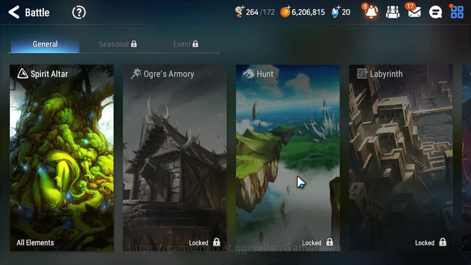 Epic Seven Accounts GLOBAL Unverif |New Era| 2 ML (LOT Scales,Arch Dem image 14