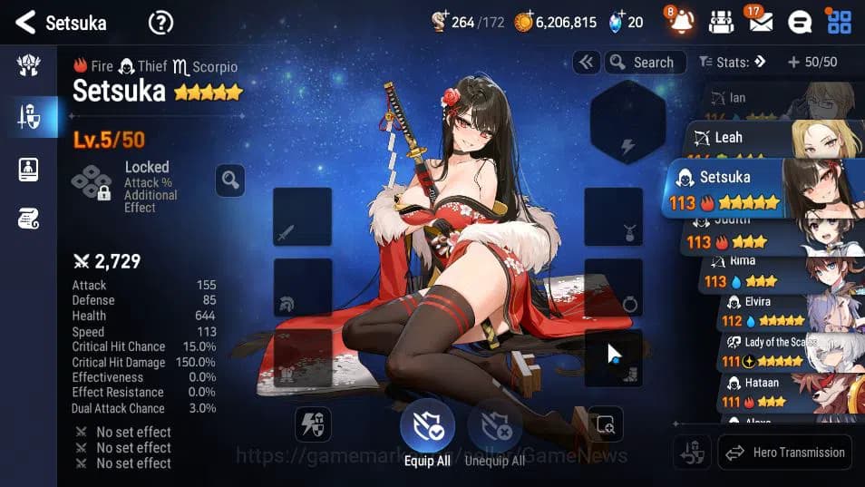 Epic Seven Accounts GLOBAL Unverif |New Era| 2 ML (LOT Scales,Arch Dem image 3