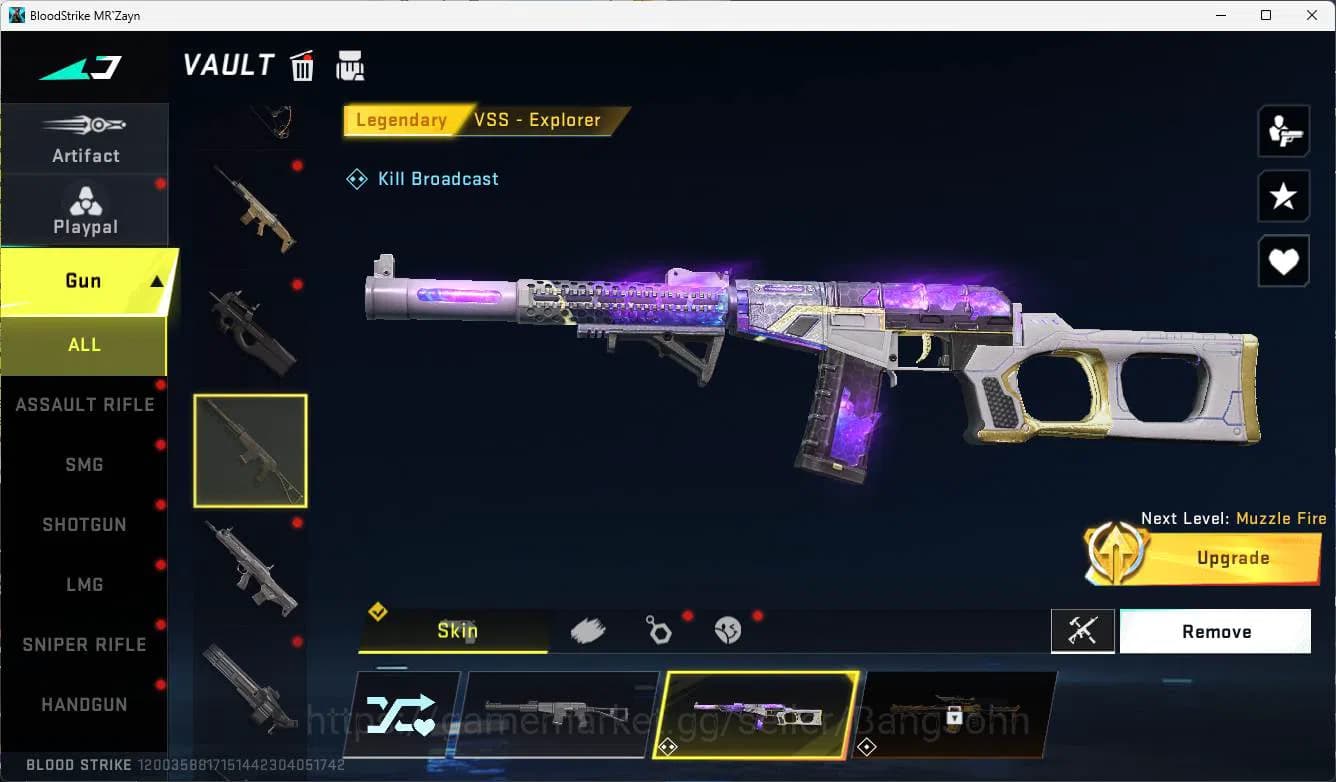 Blood Strike Accounts ASIA | ultra jet, ultra one handed axe, more detai image 10
