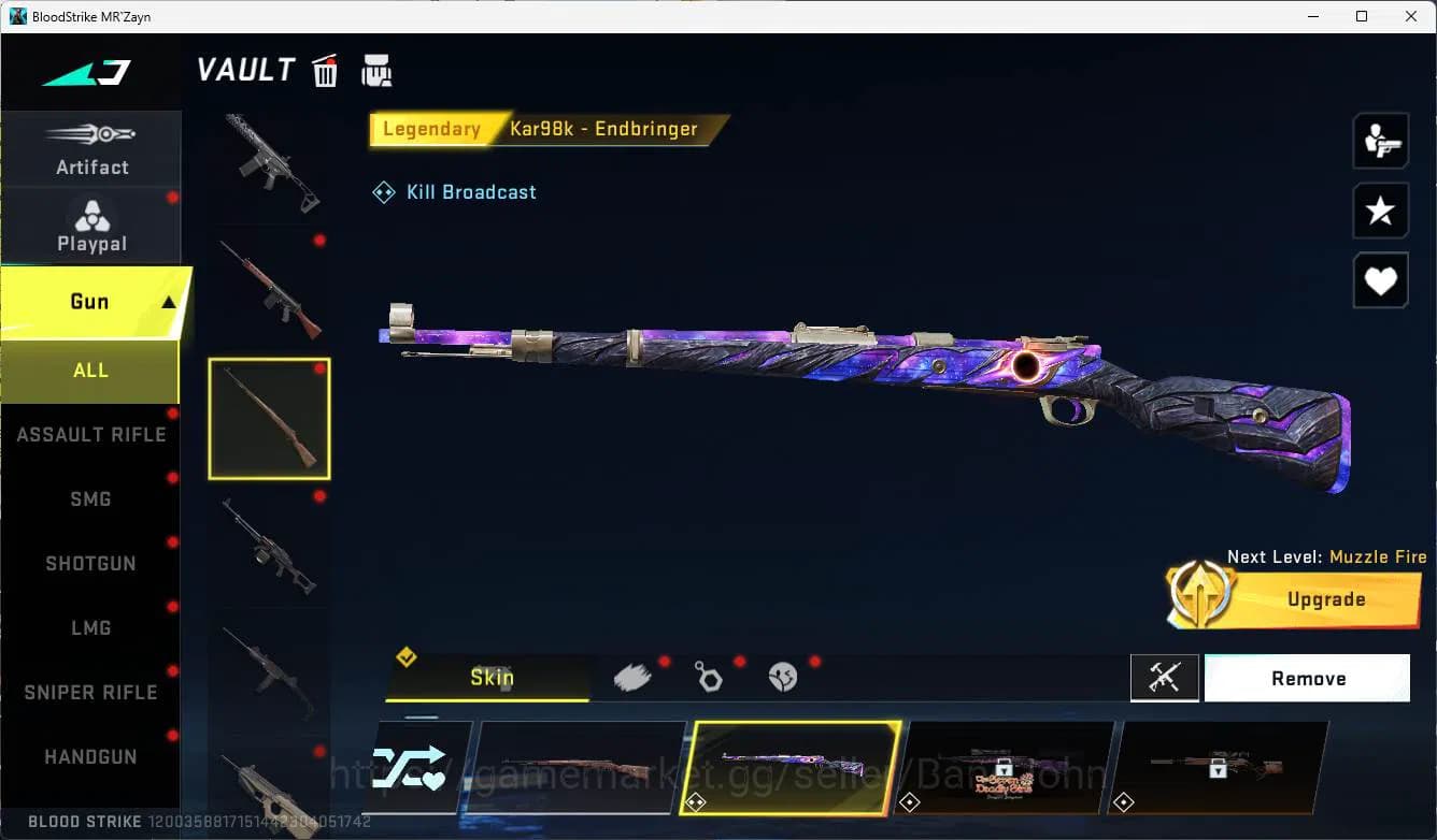 Blood Strike Accounts ASIA | ultra jet, ultra one handed axe, more detai image 11