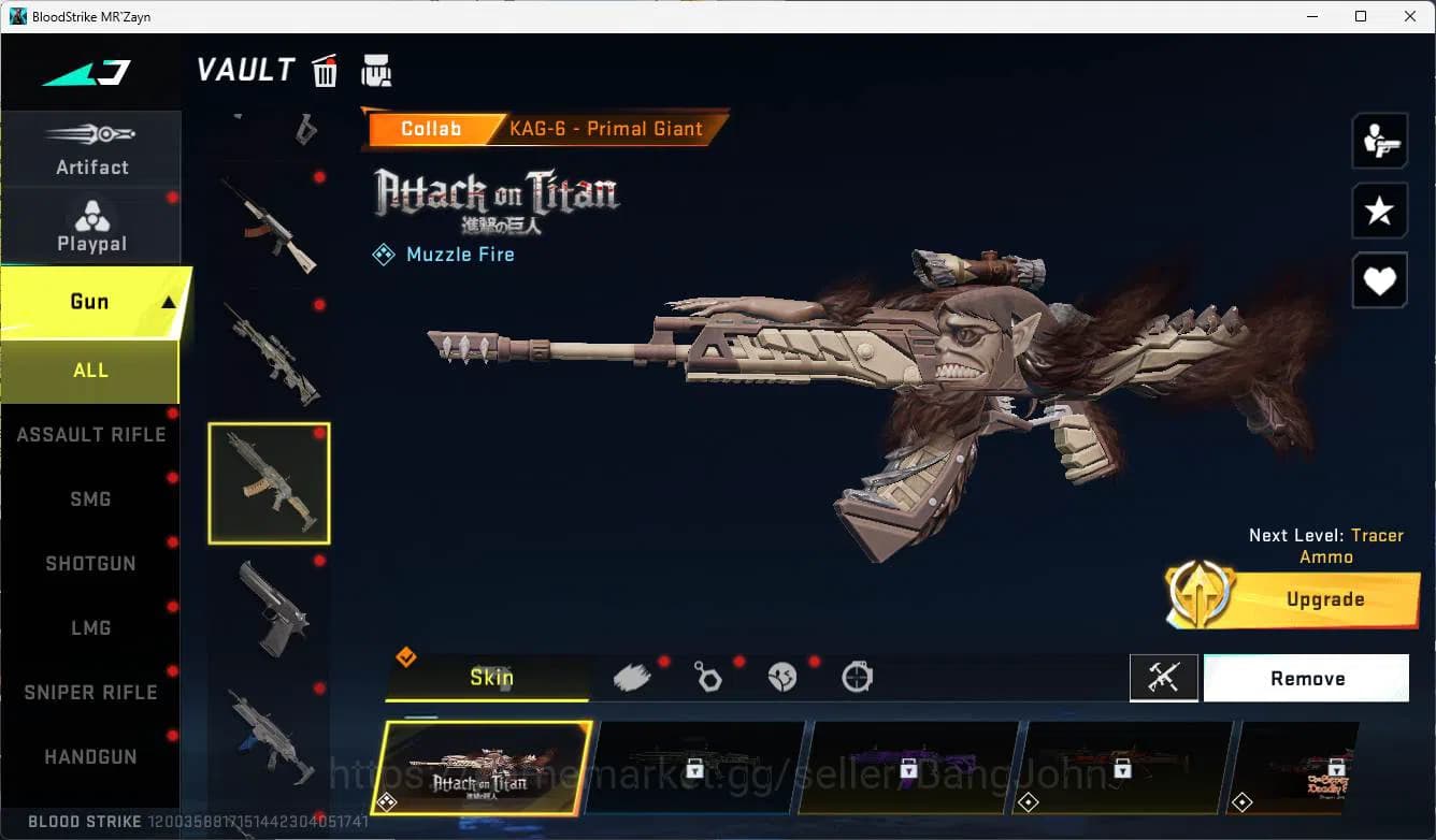 Blood Strike Accounts ASIA | ultra jet, ultra one handed axe, more detai image 8