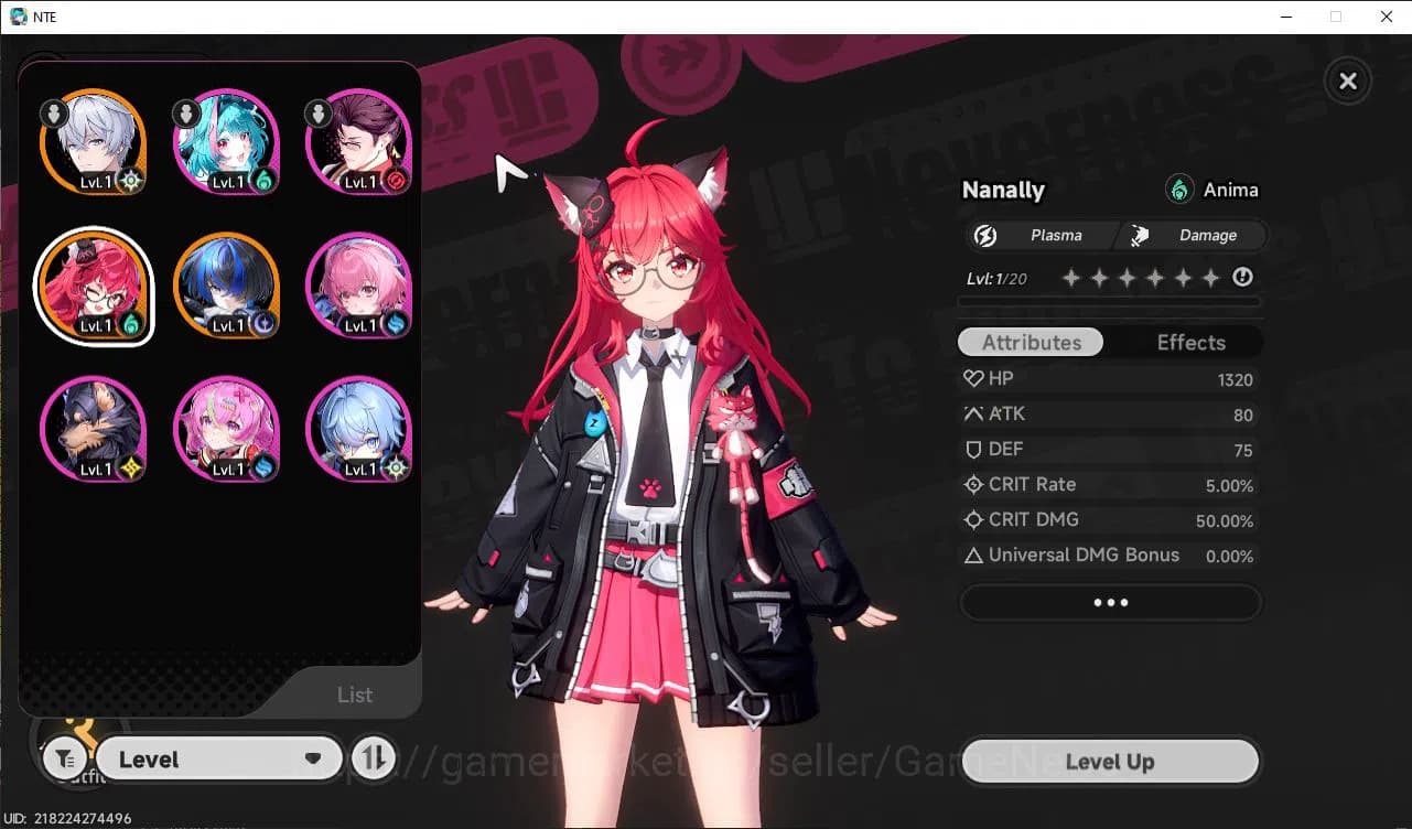 Neverness to Everness Accounts GLOBAL SEA|HL 3|2 SSR Limited Nanally,Daffodill+ S image 1
