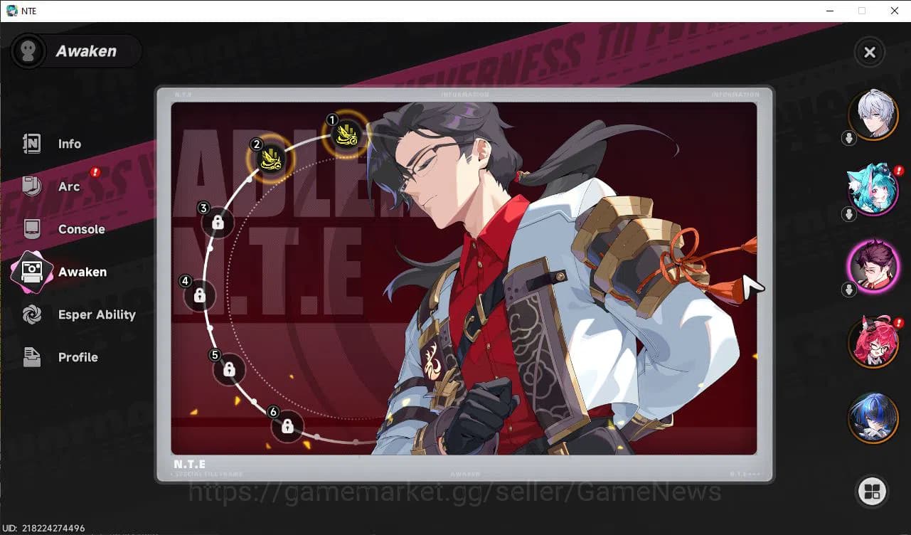 Neverness to Everness Accounts GLOBAL SEA|HL 3|2 SSR Limited Nanally,Daffodill+ S image 3