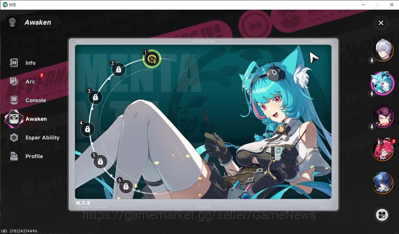Neverness to Everness Accounts GLOBAL SEA|HL 3|2 SSR Limited Nanally,Daffodill+ S image 4
