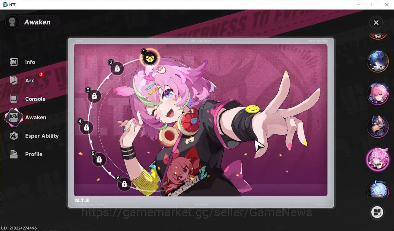Neverness to Everness Accounts GLOBAL SEA|HL 3|2 SSR Limited Nanally,Daffodill+ S image 5