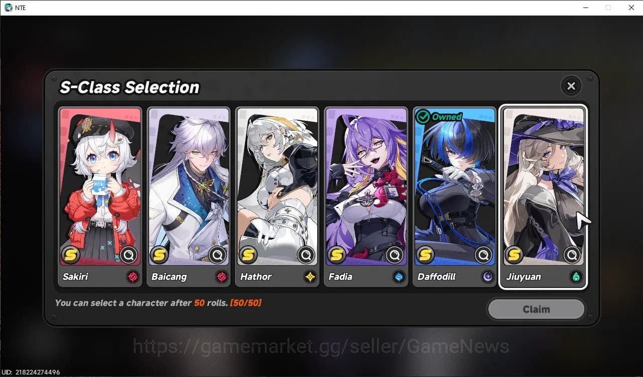 Neverness to Everness Accounts GLOBAL SEA|HL 3|2 SSR Limited Nanally,Daffodill+ S image 9