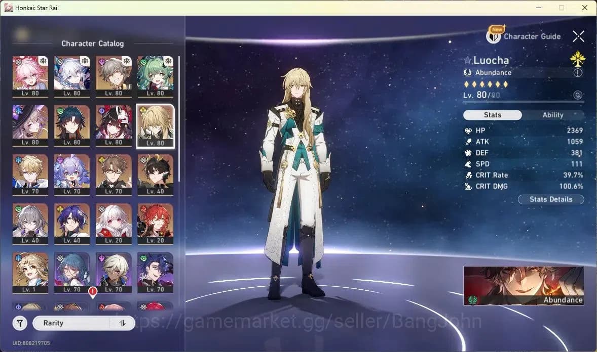 Honkai Star Rail Accounts Asia | TL 65 | Sparkle, Blade, Huohuo, Luocha, Dan image 12