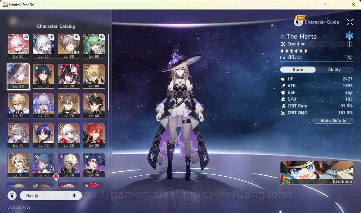 Honkai Star Rail Accounts Asia | TL 65 | Sparkle, Blade, Huohuo, Luocha, Dan image 15