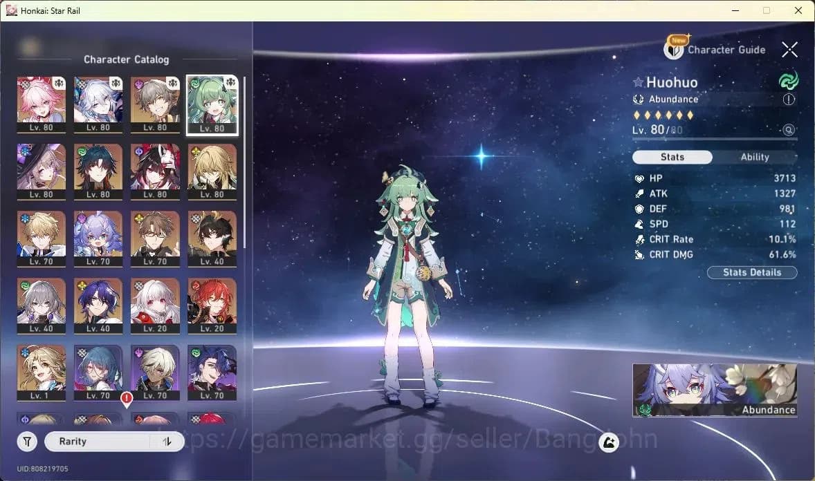 Honkai Star Rail Accounts Asia | TL 65 | Sparkle, Blade, Huohuo, Luocha, Dan image 16