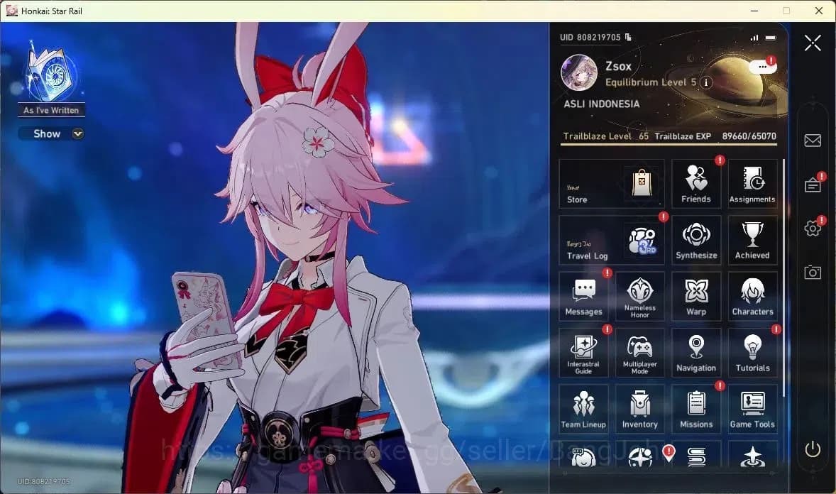 Honkai Star Rail Accounts Asia | TL 65 | Sparkle, Blade, Huohuo, Luocha, Dan image 19