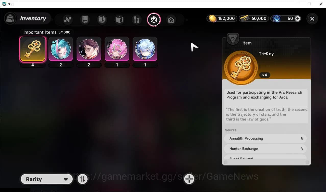 Neverness to Everness Accounts GLOBAL EU|HL 3|1 SSR Limited Meta Nanally |5 SR[Ad image 7