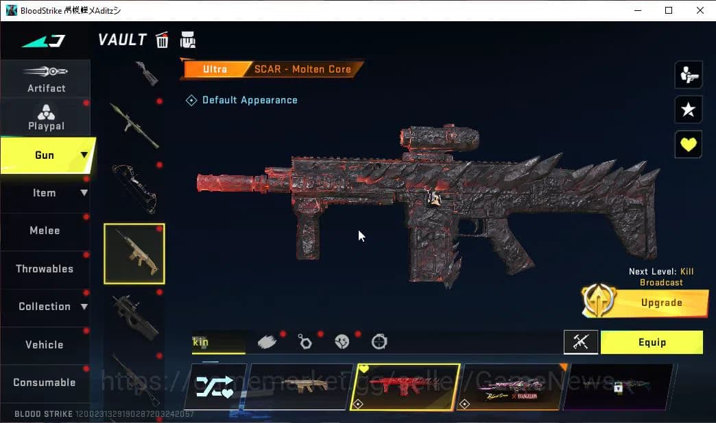 Blood Strike Accounts ASIA|ETERNAL ZERO-Odashadow|31 ULTRA M4A1,MP5,Gloc image 16