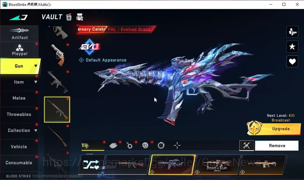 Blood Strike Accounts ASIA|ETERNAL ZERO-Odashadow|31 ULTRA M4A1,MP5,Gloc image 19