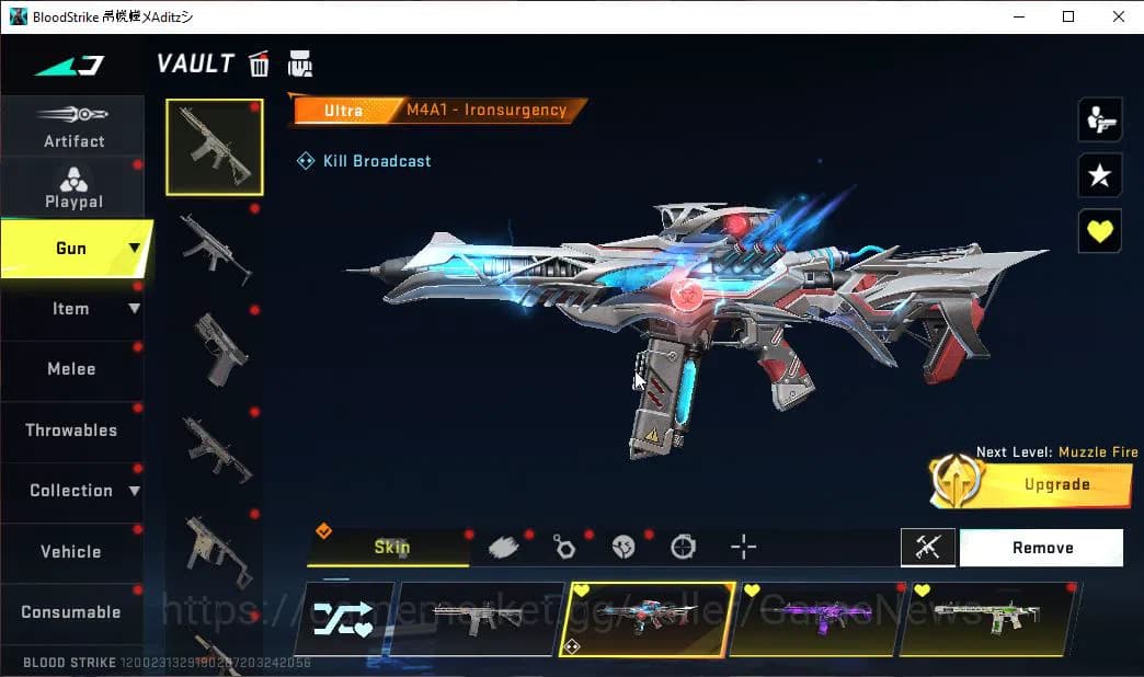 Blood Strike Accounts ASIA|ETERNAL ZERO-Odashadow|31 ULTRA M4A1,MP5,Gloc image 6