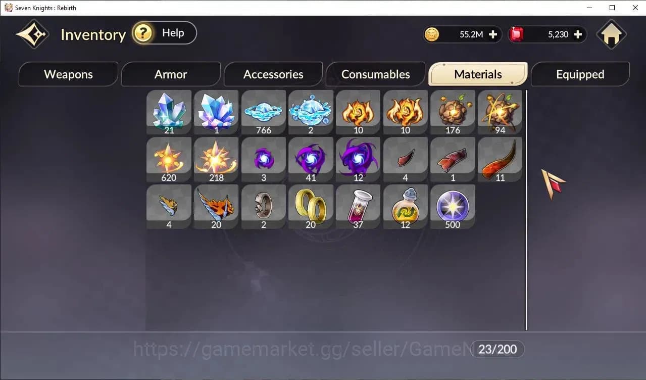 Seven Knights Re:Birth Accounts GlobalSEA|Full Ex-7k[FaiTC4,MeliaTC2,RosieTC1,Geli image 12