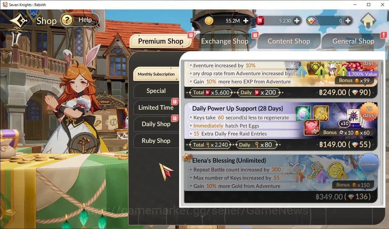 Seven Knights Re:Birth Accounts GlobalSEA|Full Ex-7k[FaiTC4,MeliaTC2,RosieTC1,Geli image 19