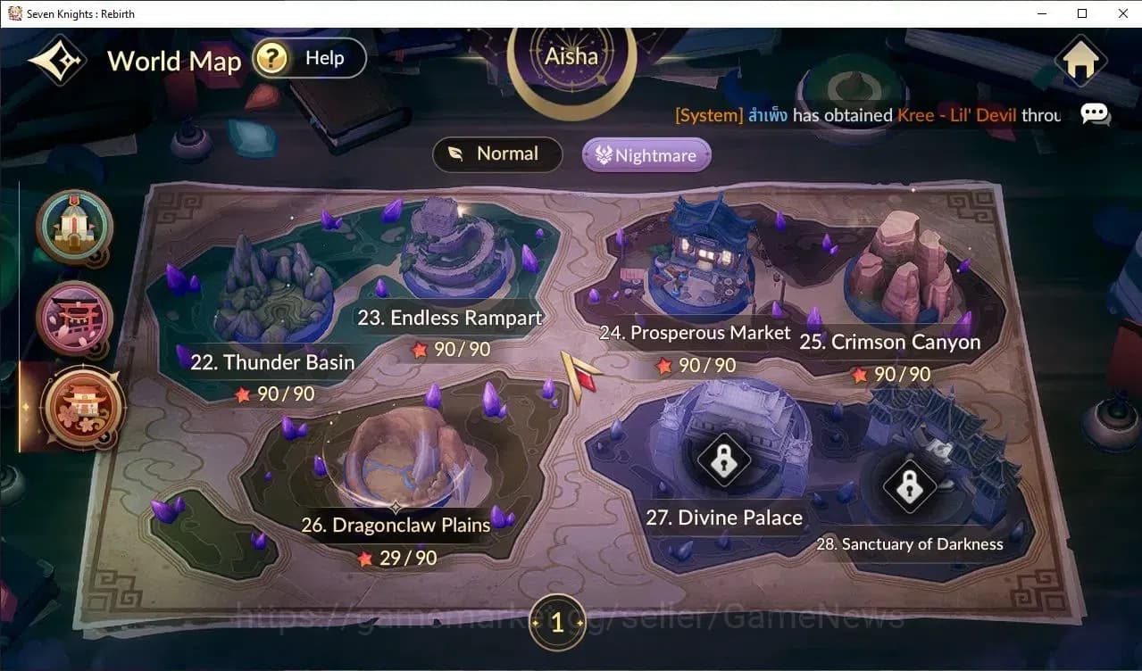 Seven Knights Re:Birth Accounts GlobalSEA|Full Ex-7k[FaiTC4,MeliaTC2,RosieTC1,Geli image 20