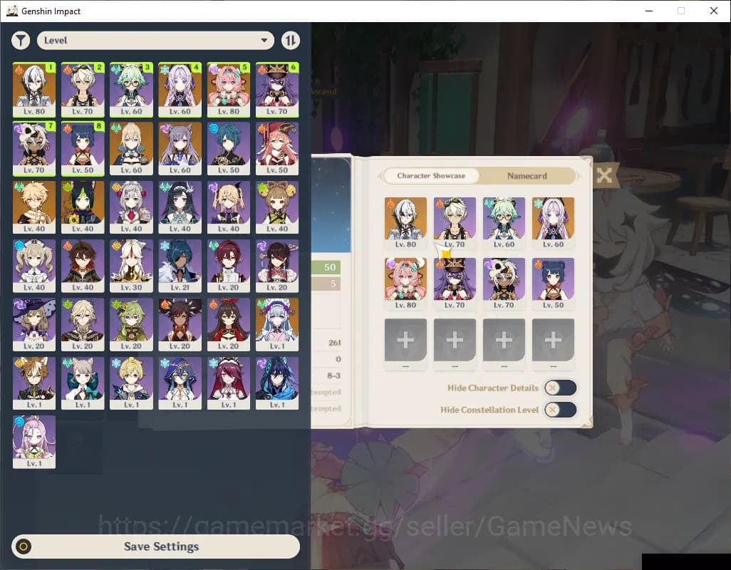 Genshin Impact Accounts ASIA|AR 50|3 Limited +1(*5Wep)|Arlecchino,Kokomi,V image 1