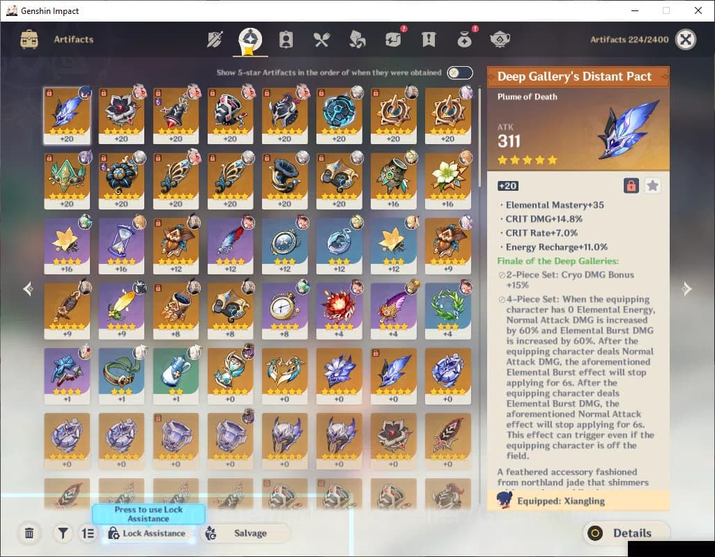 Genshin Impact Accounts ASIA|AR 50|3 Limited +1(*5Wep)|Arlecchino,Kokomi,V image 5