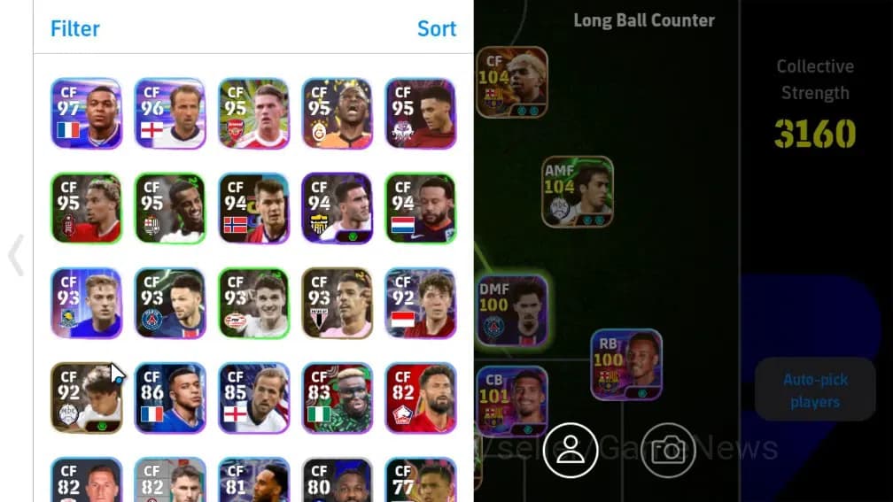 eFootball Accounts Mobile|2 BigTime Lamine Yamal(BlitzCurler),Claude image 2