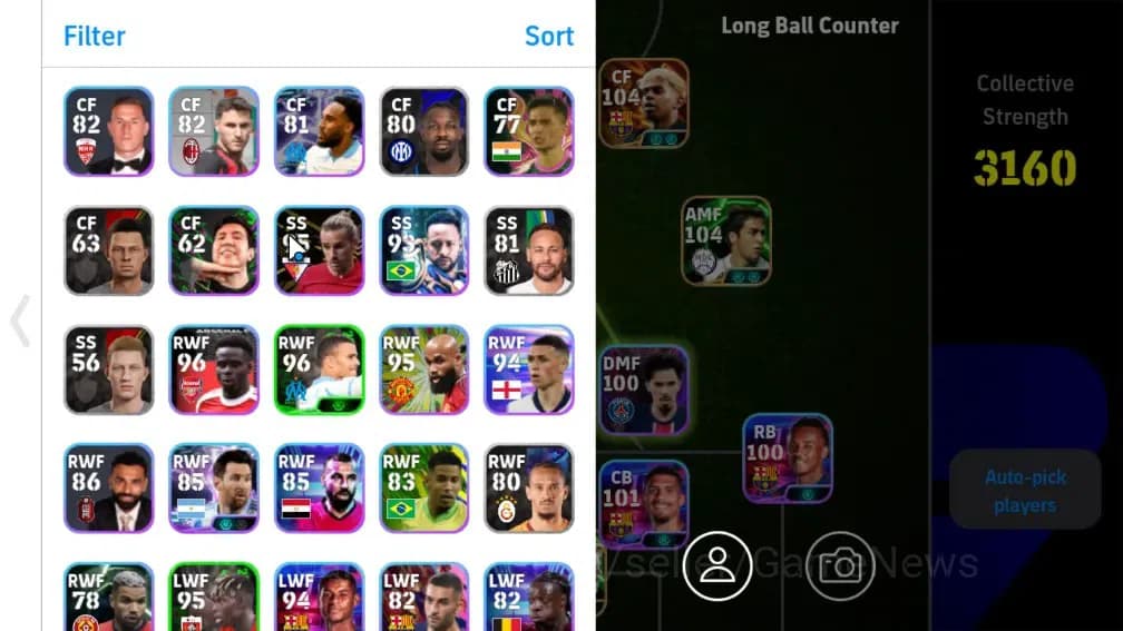 eFootball Accounts Mobile|2 BigTime Lamine Yamal(BlitzCurler),Claude image 3