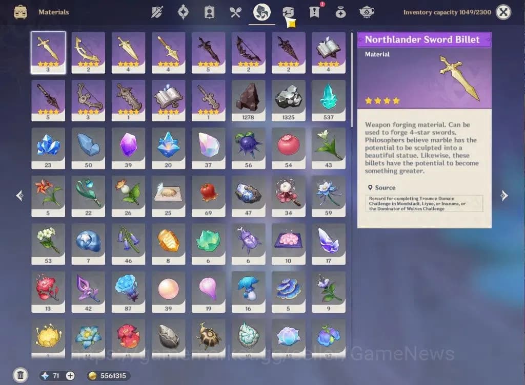 Genshin Impact Accounts ASIA|AR58|PreamTeam Neuvilette|11Limited+7(*5Weapo image 12