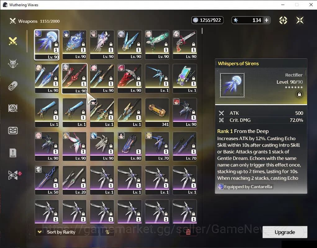 Wuthering Waves Accounts SEA |UL 80|14 Limited |[Lynae,Cantarella,Iuno,Carl image 14