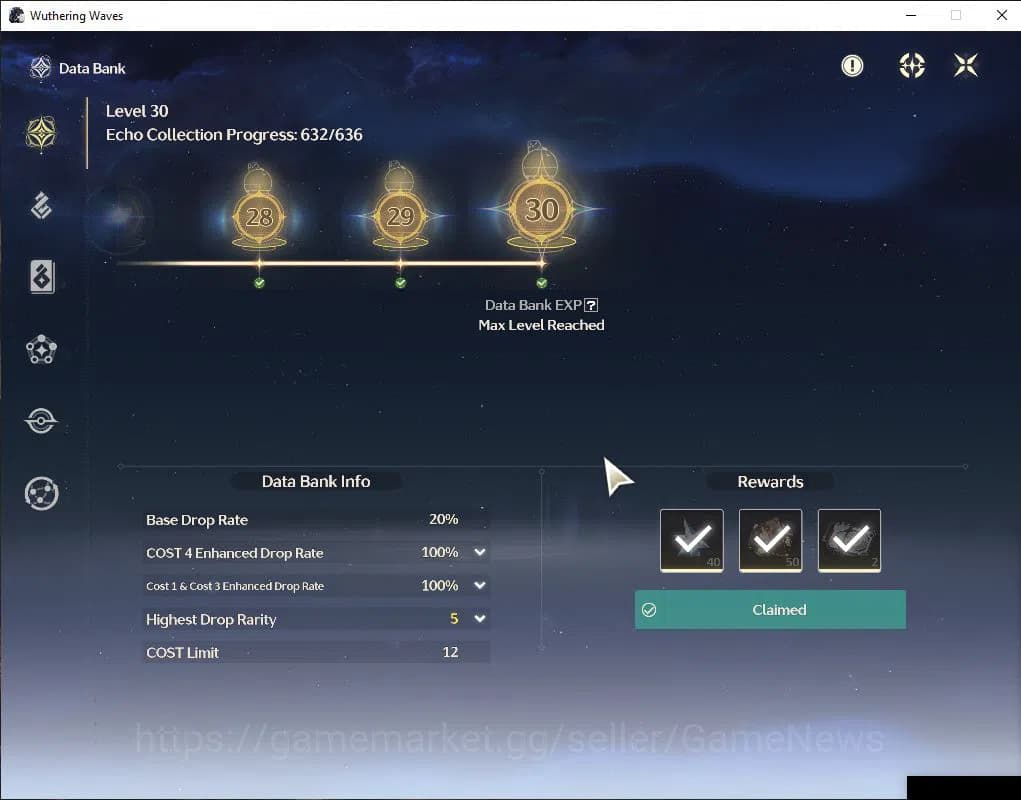Wuthering Waves Accounts SEA |UL 80|14 Limited |[Lynae,Cantarella,Iuno,Carl image 15