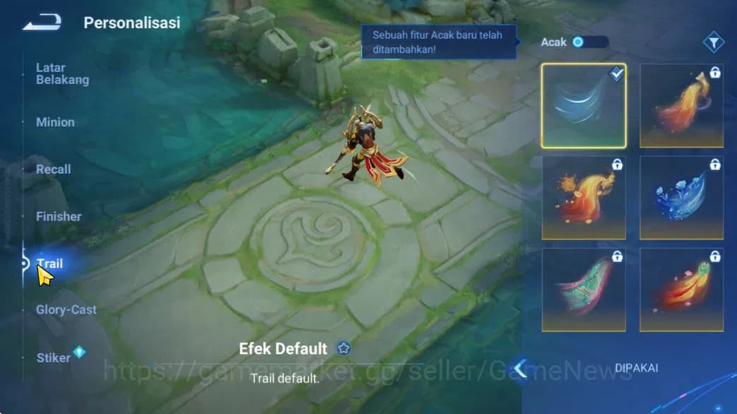 Honor of Kings Accounts Hero 13 Skin 3|Fresh Starter| (Consort Yu Legend) image 8