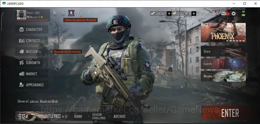 Arena Breakout Accounts MOBILE Lv30|SV 30,2M|CV 23M|Peak AEK,QS AKS-74U,SS image 1