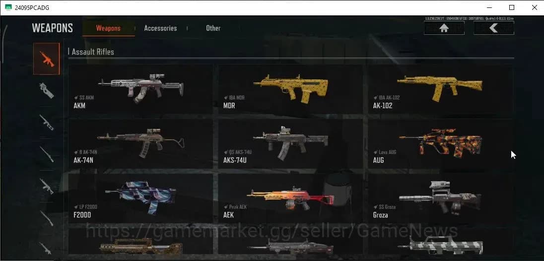 Arena Breakout Accounts MOBILE Lv30|SV 30,2M|CV 23M|Peak AEK,QS AKS-74U,SS image 5