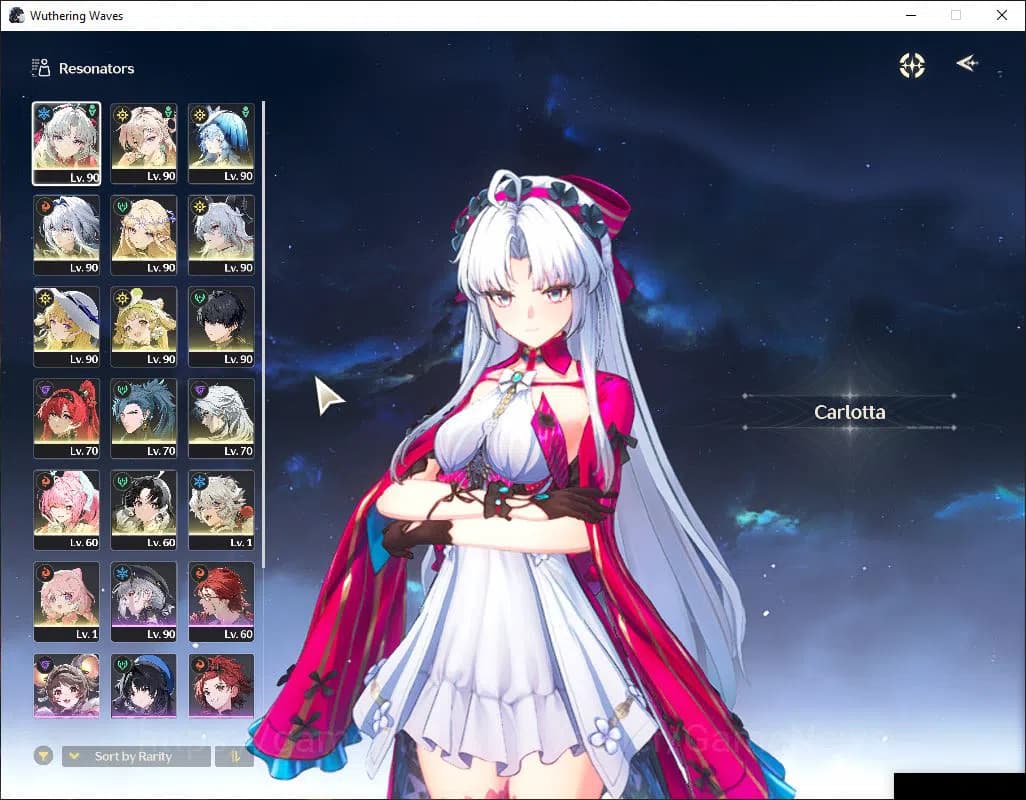 Wuthering Waves Accounts SEA|UL 80|10 Limited|[Shorekeeper,Carlotta,Aemeath image 18