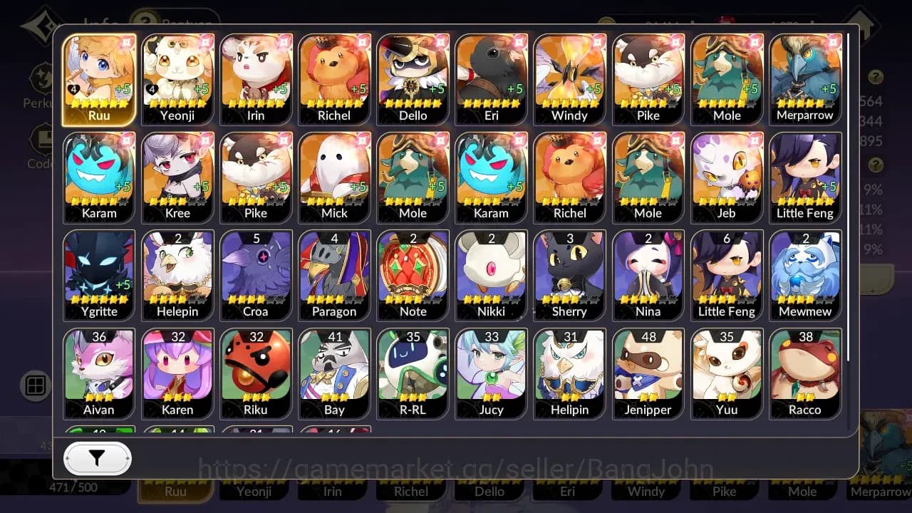 Seven Knights Re:Birth Accounts Global|4EX7(FaiTC1,Melia,Juri,Rosie)Leg Costume(Ye image 18