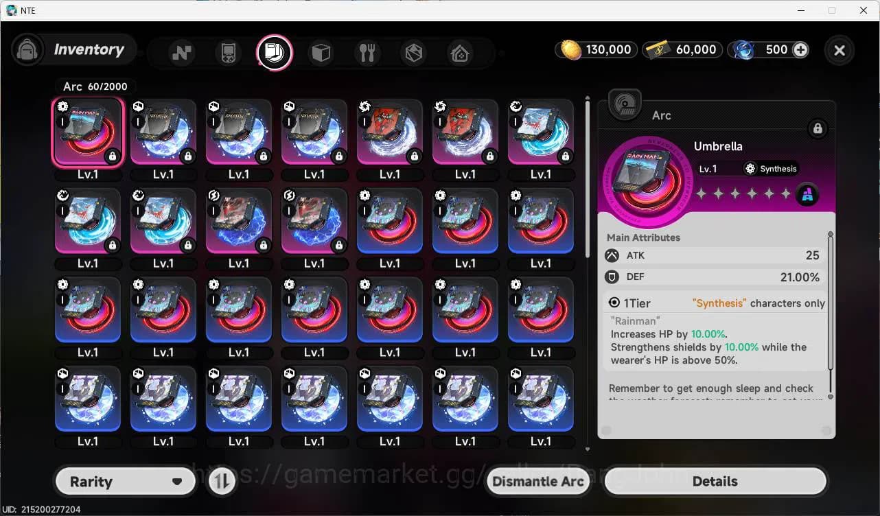 Neverness to Everness Accounts NA|starter, Nanally, 6 char, MC female + EU server image 7