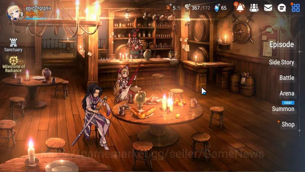 Epic Seven Accounts GLOBAL Unverif|New Era|2 ML(Harsetti, TE Kayron)+ image 1