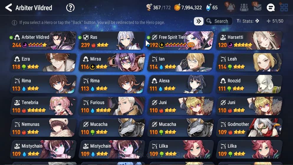 Epic Seven Accounts GLOBAL Unverif|New Era|2 ML(Harsetti, TE Kayron)+ image 2