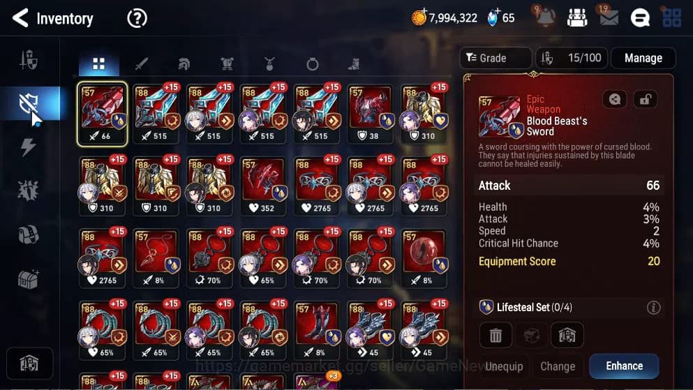 Epic Seven Accounts GLOBAL Unverif|New Era|2 ML(Harsetti, TE Kayron)+ image 9