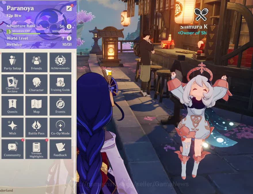 Genshin Impact Accounts Asia|AR 56|6 Limited 6+(*5WEP)|[Raiden,Clorinde,Fu image 1