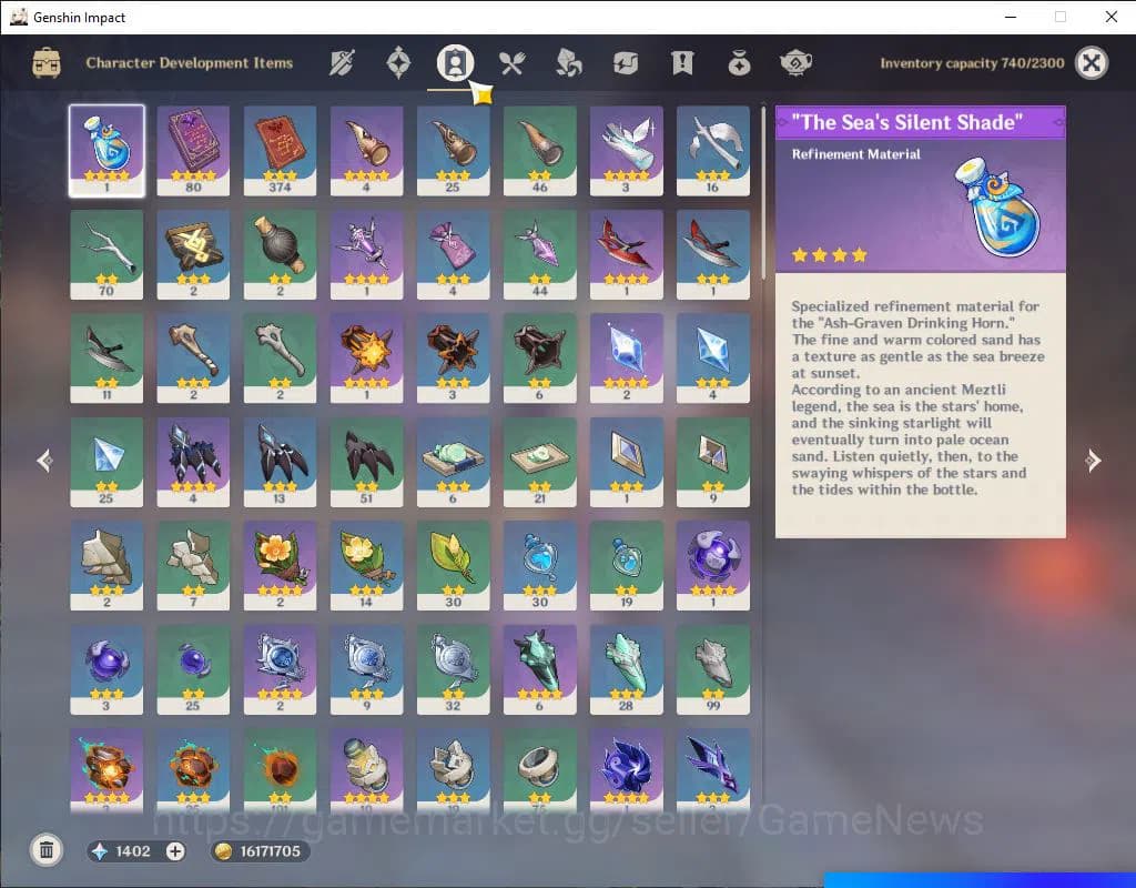 Genshin Impact Accounts Asia|AR 56|6 Limited 6+(*5WEP)|[Raiden,Clorinde,Fu image 7