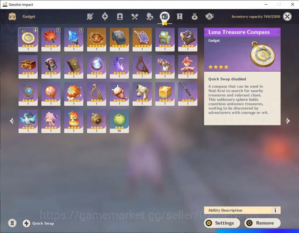 Genshin Impact Accounts Asia|AR 56|6 Limited 6+(*5WEP)|[Raiden,Clorinde,Fu image 9
