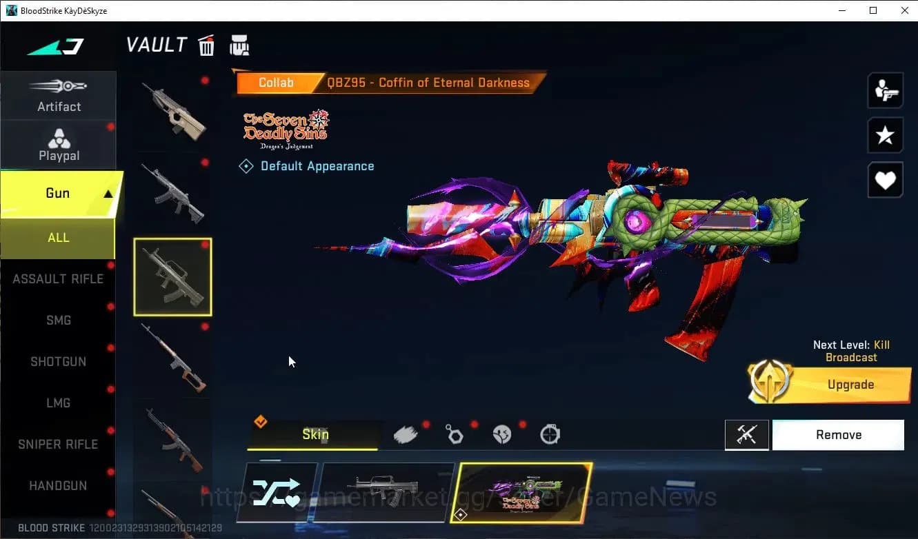 Blood Strike Accounts ASIA|ETERNAL Desert Eagle Scorpius+EVO FAL Draco+C image 10