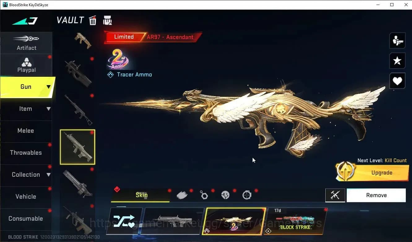 Blood Strike Accounts ASIA|ETERNAL Desert Eagle Scorpius+EVO FAL Draco+C image 15