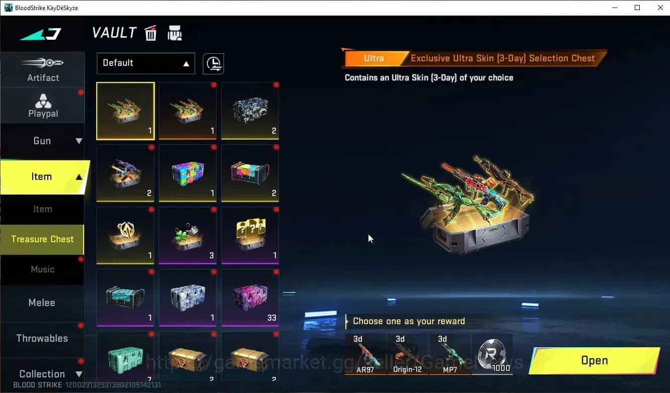 Blood Strike Accounts ASIA|ETERNAL Desert Eagle Scorpius+EVO FAL Draco+C image 20