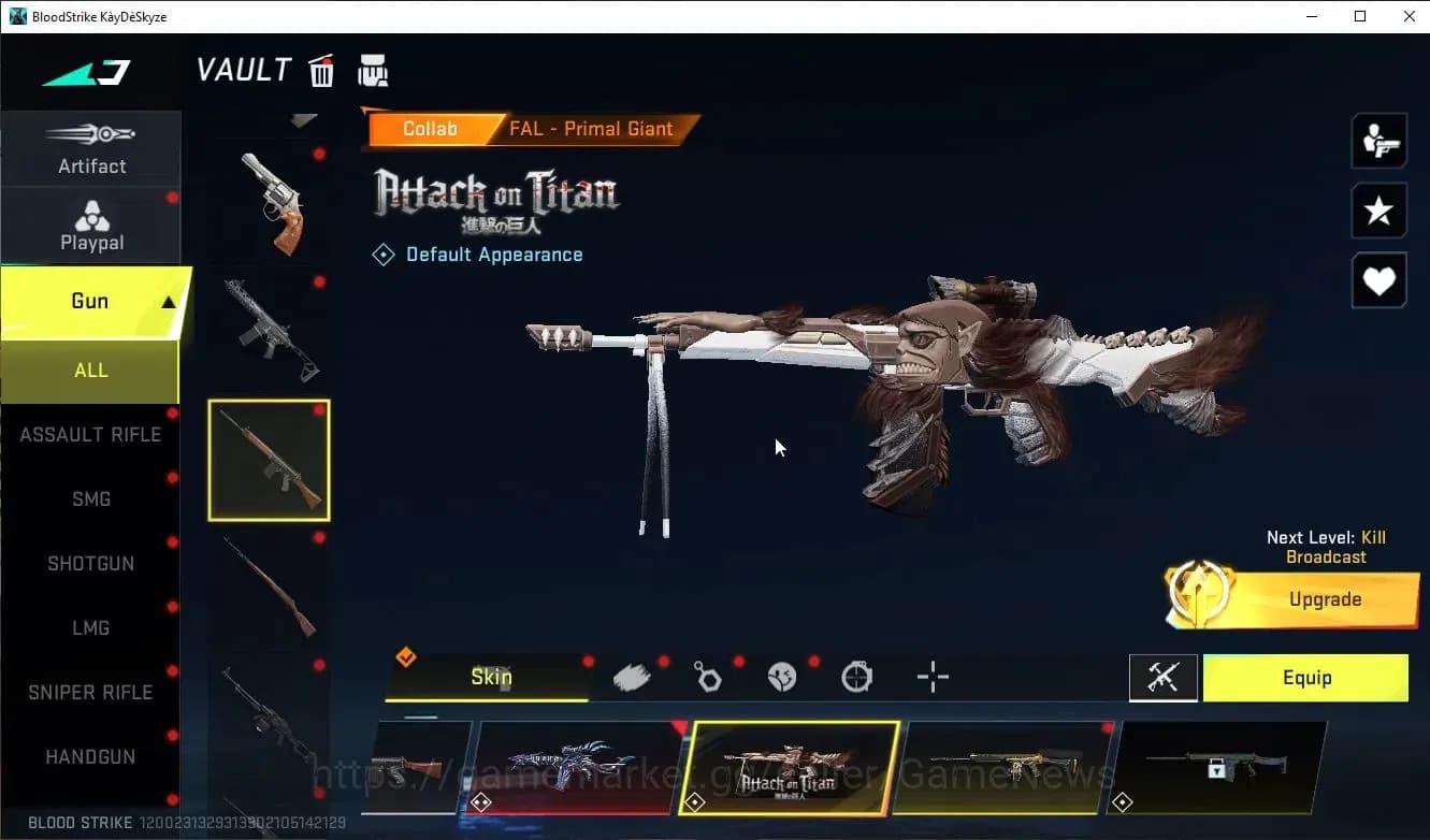 Blood Strike Accounts ASIA|ETERNAL Desert Eagle Scorpius+EVO FAL Draco+C image 8