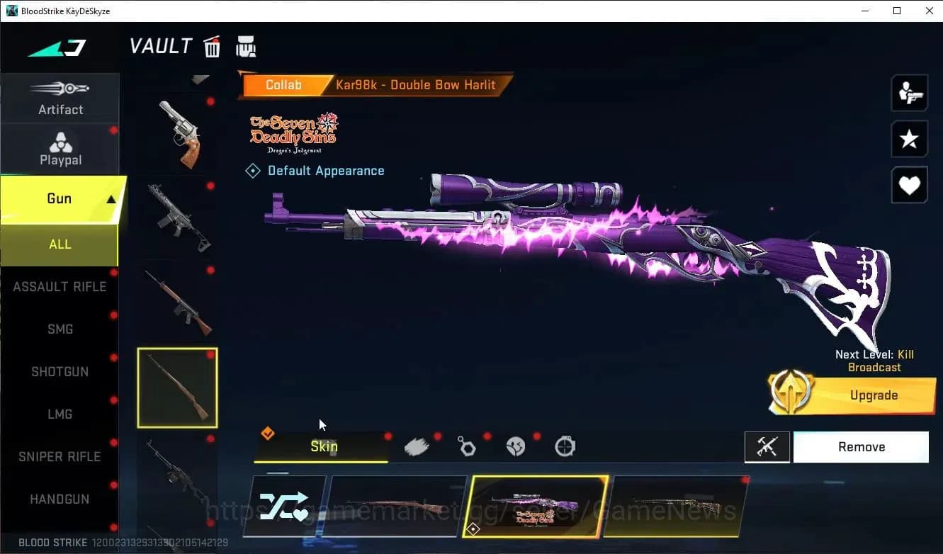 Blood Strike Accounts ASIA|ETERNAL Desert Eagle Scorpius+EVO FAL Draco+C image 9